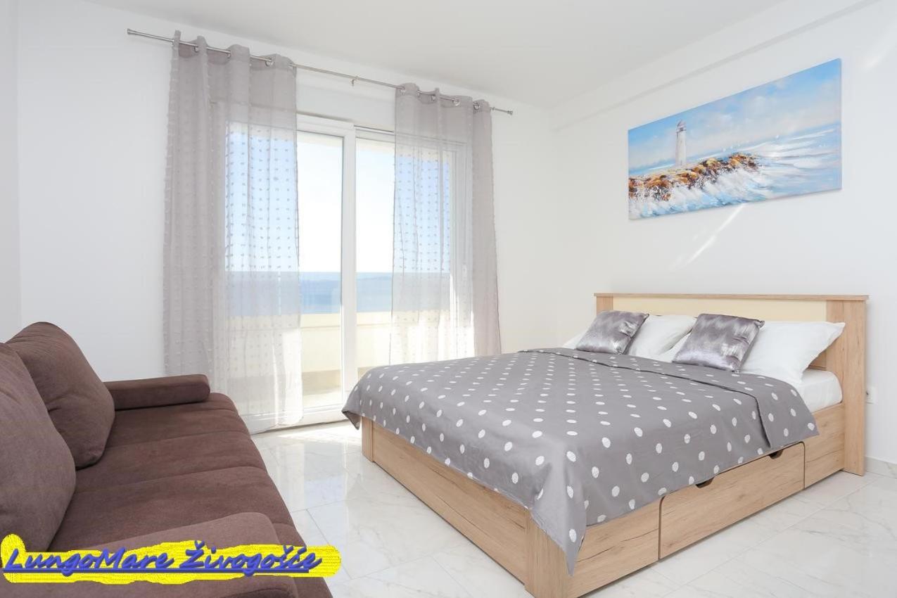 Apartmants Villa Lungo Mare Živogošće エクステリア 写真