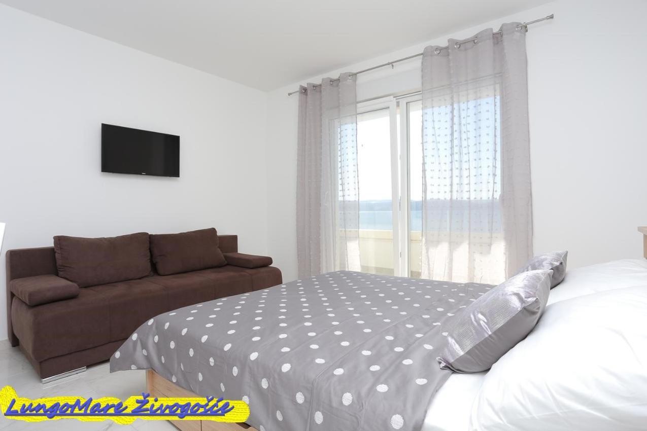 Apartmants Villa Lungo Mare Živogošće エクステリア 写真